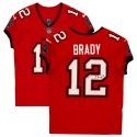 Tom Brady Tampa Bay Buccaneers Fanatics Authentisches signiertes rotes Nike Elite-Trikot