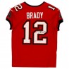 Tom Brady Tampa Bay Buccaneers Fanatics Authentisches signiertes rotes Nike Elite-Trikot