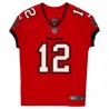 Tom Brady Tampa Bay Buccaneers Fanatics Authentisches signiertes rotes Nike Elite-Trikot