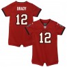 Tom Brady Tampa Bay Buccaneers Nike Strampler-Trikot für Neugeborene und Kleinkinder – Rot