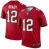 Tom Brady Tampa Bay Buccaneers Nike Team Legend Player Performance Top – Rot