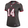 Chris Godwin Tampa Bay Buccaneers Nike Alternate Legend Player Performance-Oberteil für Damen – Zinn