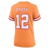 Tom Brady Tampa Bay Buccaneers Nike Damen-Spielertrikot – Orange