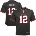 Tom Brady Tampa Bay Buccaneers Nike Jugend-Ausweichtrikot – Zinn