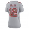 Tom Brady Tampa Bay Buccaneers Nike Damen-Atmosphere Fashion-Spieltrikot – Grau