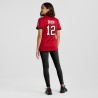 Tom Brady Tampa Bay Buccaneers Nike Damen-Spieltrikot – Rot