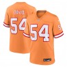 Lavonte David Tampa Bay Buccaneers Nike Throwback-Spieltrikot – Orange