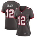 Tom Brady Tampa Bay Buccaneers Nike Damen-Ausweichtrikot – Zinn