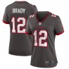 Tom Brady Tampa Bay Buccaneers Nike Damen-Ausweichtrikot – Zinn