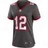 Tom Brady Tampa Bay Buccaneers Nike Damen-Ausweichtrikot – Zinn