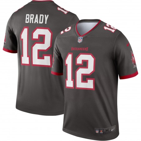 Tom Brady Tampa Bay Buccaneers Nike Alternate Legend Player Performance Top – Zinn