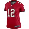 Tom Brady Tampa Bay Buccaneers Nike Team Legend Player Performance-Oberteil für Damen – Rot