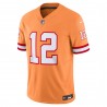 Tom Brady Tampa Bay Buccaneers Nike Vapor F.U.S.E. Limitiertes Trikot – Orange