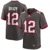 Tom Brady Tampa Bay Buccaneers Nike Alternatives Spieltrikot – Zinn