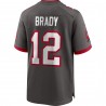 Tom Brady Tampa Bay Buccaneers Nike Alternatives Spieltrikot – Zinn