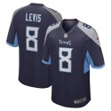 Will Levis Tennessee Titans Nike Jugend-Spieltrikot – Marineblau