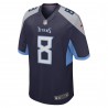 Will Levis Tennessee Titans Nike Jugend-Spieltrikot – Marineblau