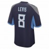 Will Levis Tennessee Titans Nike Jugend-Spieltrikot – Marineblau