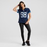 Jeffery Simmons Tennessee Titans Nike Damen-Spieltrikot – Marineblau