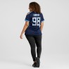 Jeffery Simmons Tennessee Titans Nike Damen-Spieltrikot – Marineblau