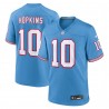 DeAndre Hopkins Tennessee Titans Nike Oilers Throwback Spieler-Spieltrikot – Hellblau