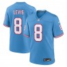 Will Levis Tennessee Titans Nike Oilers Throwback Spieler-Spieltrikot – Hellblau