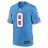 Will Levis Tennessee Titans Nike Oilers Throwback Spieler-Spieltrikot – Hellblau