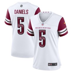 Jayden Daniels Washington Commanders Nike Damen-Spieltrikot – Weiß