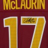 Terry McLaurin Washington Commanders Fanatics Authentisches handsigniertes burgunderfarbenes Nike Limited-Trikot