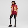 Austin Ekeler Washington Commanders Nike Damen-Spieltrikot – Burgunderrot