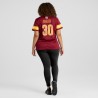 Austin Ekeler Washington Commanders Nike Damen-Spieltrikot – Burgunderrot