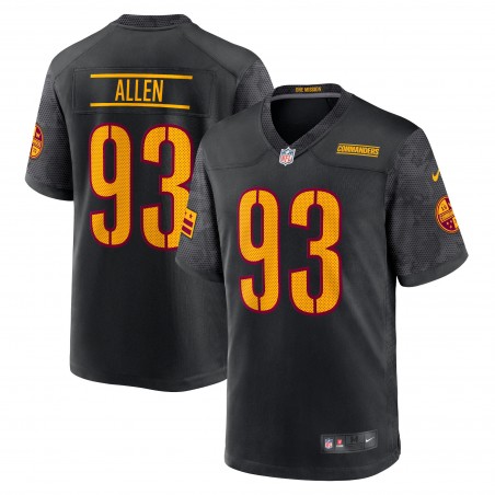 Jonathan Allen Washington Commanders Nike Jugend-Spieltrikot – Schwarz