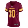 Austin Ekeler Washington Commanders Nike Game Player-Trikot für Damen – Burgunderrot