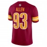 Jonathan Allen Washington Commanders Nike Vapor Untouchable Limited Trikot – Burgund