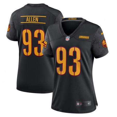 Jonathan Allen Washington Commanders Nike Frauen-Alternate-Game-Spieler-Trikot – Schwarz