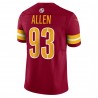 Jonathan Allen Washington Commanders Nike Vapor F.U.S.E. Limitierter Jersey – Burgund