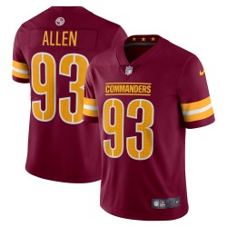 Jonathan Allen Washington Commanders Nike Vapor Limited Trikot – Burgund