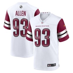 Jonathan Allen Washington Commanders Nike Spieltrikot – Weiß