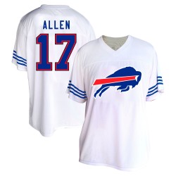 Josh Allen Buffalo Bills Fanatics Damenmode-Trikot in Übergröße – Weiß