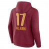 Terry McLaurin Washington Commanders Team Wordmark Name & Number Pullover Hoodie – Burgunderrot