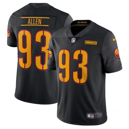 Jonathan Allen Washington Commanders Nike Alternate Vapor Limited Trikot – Schwarz