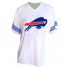 Josh Allen Buffalo Bills Fanatics Damenmode-Trikot in Übergröße – Weiß