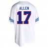 Josh Allen Buffalo Bills Fanatics Damenmode-Trikot in Übergröße – Weiß