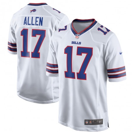 Josh Allen Buffalo Bills Nike Game Player-Trikot – Weiß