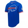 Josh Allen Buffalo Bills Pro Standard Mesh-Baseballtrikot mit Knöpfen – Royal