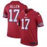 Josh Allen Buffalo Bills Nike Alternate Legend Player Performance Top – Rot