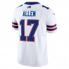 Josh Allen Buffalo Bills Nike Vapor F.U.S.E. Limitiertes Trikot – Weiß