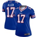 Josh Allen Buffalo Bills Nike Damen-Legend-Player-Performance-Oberteil – Royal