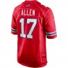 Josh Allen Buffalo Bills Nike Alternate Game Player-Trikot – Rot