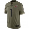 Kyler Murray Arizona Cardinals Nike Salute To Service Limited Trikot – Olivgrün